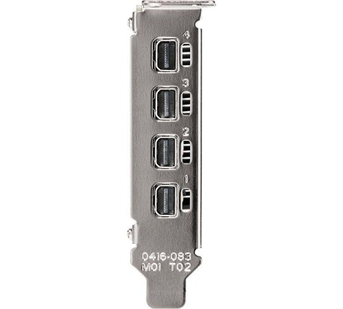 Видеокарта/ NVIDIA Quadro T600 4GB GDDR6 PCI-E x16 (LP bracket + ATX bracket + mDP-DP cables) Видеокарта/ NVIDIA Quadro T600 4GB GDDR6 PCI-E x16 (LP bracket + ATX bracket + mDP-DP cables)