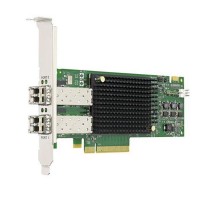 Сетевая карта Emulex LPe31002-M6  bulk   Gen 6 (16GFC), 2-port,  16Gb/s, PCIe Gen3 x8, трансиверы установлены, LP+FH brackets, OEM