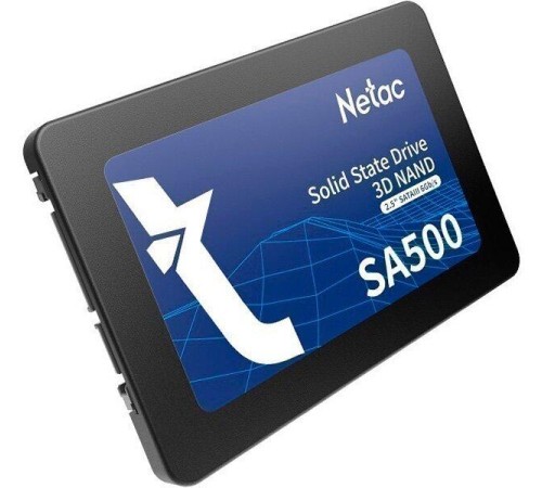 SSD накопитель Netac SSD SA500 2TB 2.5 SATAIII 3D NAND, R/W up to 530/475MB/s, TBW 960TB, 3y wty SSD накопитель Netac SSD SA500 2TB 2.5 SATAIII 3D NAND, R/W up to 530/475MB/s, TBW 960TB, 3y wty