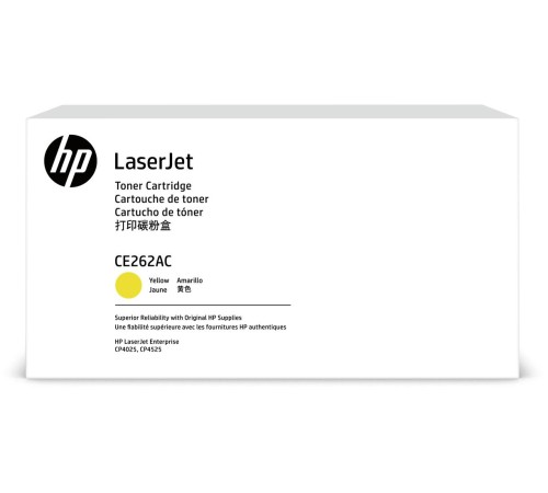 Тонер-картридж/ HP Color LaserJet CE262A Contract Yellow Print Cartridge Тонер-картридж/ HP Color LaserJet CE262A Contract Yellow Print Cartridge
