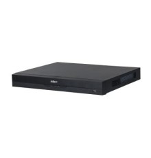 Видеорегистратор DAHUA 16-канальный IP-видеорегистратор c PoE, 4K, H.265+ и ИИ Входящий поток до 384Мбит/с; сжатие: H.265+, H.265, H.264+, H.264, MJPEG; разрешение записи до 32Мп; накопители: 2 SATA III до 16Тбайт; во