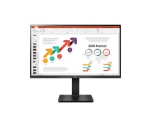 Монитор LCD 27'' 16:9 1920х1080(FHD) IPS, Нет, 60 Hz, 250cd/m2, 1000:1, 5ms, VGA, HDMI, DP, Height adj, Pivot, Tilt, Swivel, 2Y, Black (Вскрытая упаковка)
