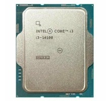 Процессор/ CPU LGA1700 Intel Core i3-14100 (Raptor Lake, 4C/8T, 3.4/4.7GHz, 5MB, 110W, UHD Graphics 730) OEM