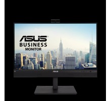 Монитор LCD 27" BE27ACSBK/ ASUS BE27ACSBK Business Monitor 27" (2560x1440), 16:9, IPS, 350 cd/m2, 1000:1, 178/178, 5ms(GTG), 60Hz, Full HD Webcam, HDMI, DPx2, USB-C (80W), USB Hub, Speakers, Microphone, HAS, LTSP, VESA 100x100mm, black