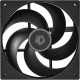 Кулер для корпуса/ Case Cooler ID-COOLING AS-140-K (140x140x25mm, 4-pin PWM, 72.2CFM, 24.9dBA, 1800RPM, Black)