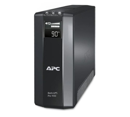 Источник бесперебойного питания APC Back-UPS Pro Power Saving, 900VA/540W, 230V, AVR, 5xSchuko (2 Surge & 3 batt.), Data/DSL protrct, USB, PCh, user repl. batt., (BR900G-RS analogue), 1 year warranty