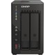 Сетевое хранилище без дисков/ SMB QNAP TS-253E-8G NAS, 2-tray w/o HDD. 2xHDMI-port. 4-core Celeron J6412 2-2.6 GHz, 8GB DDR, 2x2.5Gb LAN, 2 x M.2 2280 PCIe Gen 3 x2, 2x USB 3.2 Gen 2 (10Gbps) Port, 2x USB 2.0 port