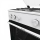Газовая плита Gorenje/ Газовая плита Gorenje, автоматический электроподжиг варочной поверхности и духовки, чугунные решетки, цвет белый