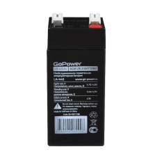 Аккумулятор свинцово-кислотный GoPower LA-445 4V 4.5Ah (1/20)