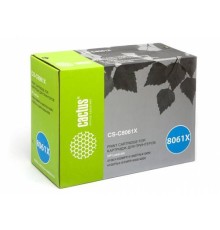 -/ Картридж лазерный Cactus CS-C8061X C8061X черный (10000стр.) для HP LJ 4100/4000/4050