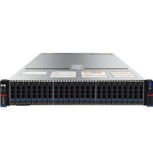 Серверная платформа/ Gooxi SL201-D24R-NV-G4 2u 24bay server with NVME bp,based on rapid sapphire, cooler 350W 2xPCIe 5.0x16; 4xPCIe 4.0x8 2x 2.5" rear SAS/SATA 2x 2.5" rear NVMe 1300W 1+1 EU power cables rail kit