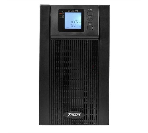 Источник бесперебойного питания/ POWERMAN Online 3000, LCD, double conversion, 3000VA, 2700W, 8 pieces IEC320 C13 and 1 piece IEC320 C19 with backup power supply, USB, RS232, SNMP slot, EPO connector, 12V 9Ah battery 6 pcs., 1 cable for C13/C14 load, 191 Источник бесперебойного питания/ POWERMAN Online 3000, LCD, double conversion, 3000VA, 2700W, 8 pieces IEC320 C13 and 1 piece IEC320 C19 with backup power supply, USB, RS232, SNMP slot, EPO connector, 12V 9Ah battery 6 pcs., 1 cable for C13/C14 load, 191