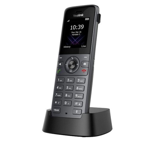 Трубка YEALINK DECT трубка W74H, экран 1.8", виброоповещение, FNR, BT, 3.5 mm, для W70B/W71P/W73P/W74P/W76P/W79P/W75/W80/W90, шт Трубка YEALINK DECT трубка W74H, экран 1.8", виброоповещение, FNR, BT, 3.5 mm, для W70B/W71P/W73P/W74P/W76P/W79P/W75/W80/W90, шт