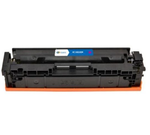 Тонер-картридж G&G toner-cartridge for Canon LBP620 series/Color imageCLASS MF640C/MF642Cdw series/Canon i-SENSYS LBP621Cw/623CW/MF641Cw/MF643Cdw/MF645Cx magenta with chip 2 300 pages 054H M 3026C002  гарантия 12 ме