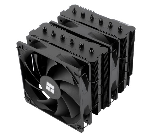 Кулер для процессора/ CPU Cooler Thermalright Peerless Assassin 120 SE (4-pin PWM, 155mm, Ni/CU, 6x6mm, 2x120mm, 66.17CFM, 25.6dBA, 1550RPM, S: 1700, 1200, 115X, AM5, AM4)
