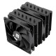 Кулер для процессора/ CPU Cooler Thermalright Peerless Assassin 120 SE (4-pin PWM, 155mm, Ni/CU, 6x6mm, 2x120mm, 66.17CFM, 25.6dBA, 1550RPM, S: 1700, 1200, 115X, AM5, AM4)