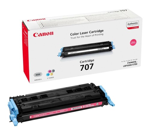 Тонер-картридж/ CARTRIDGE 707 MAGENTA/LBP5000