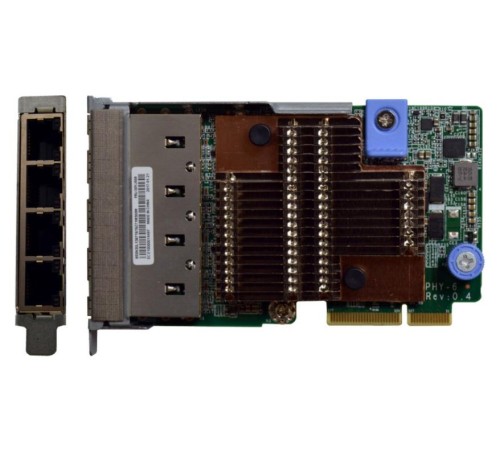 ThinkSystem 1Gb 4-port RJ45 LOM (NOT FOR SELL ALONE) ThinkSystem 1Gb 4-port RJ45 LOM (NOT FOR SELL ALONE)