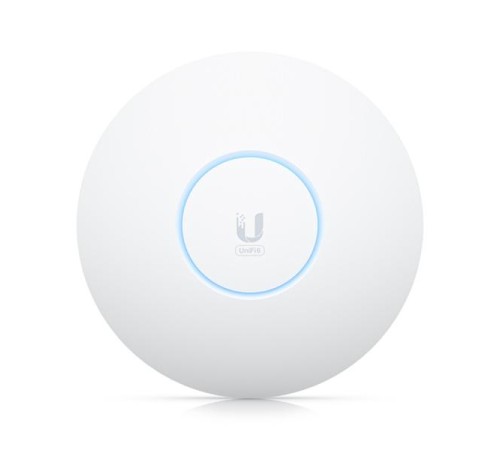 Точка беспроводного доступа Ubiquiti Access Point U6 Enterprise WiFi 6 support (2.4/5/6 GHz bands), 10.2 Gbps aggregate throughput rate, (1) 2.5GbE RJ45 port (PoE In)Powered with PoE+