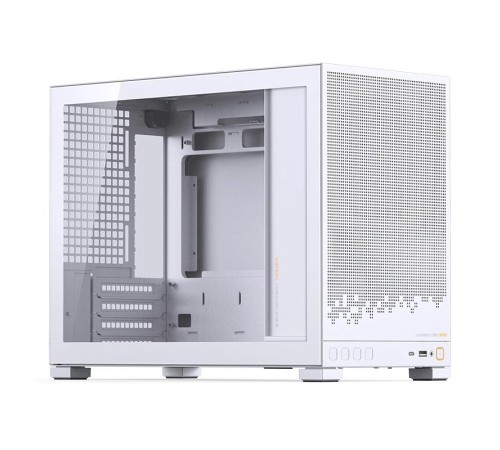 Корпус без блока питания/ Case JONSBO D32 STD, Mini-Tower, TG, no fan, 1xUSB-A 3.0 + 1xUSB-C 3.1, mATX, mITX White