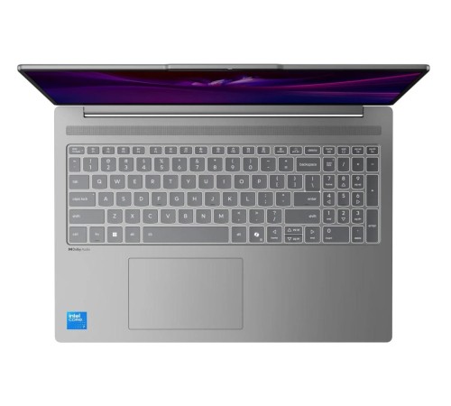 Ноутбук/ Lenovo IdeaPad Slim 5 16IRH10R 16"(2880x1800 OLED)/Intel Core 5 210H(2.2Ghz)/32768Mb/1024PCISSDGb/noDVD/Int:Intel® Graphics/Cam/BT/WiFi/80WHr/war 1y/1.76kg/luna grey/noOS + 100W, RU kbd