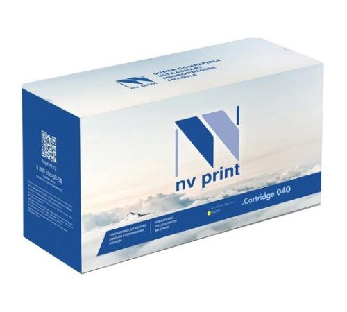 -/ Тонер-картридж NVP NV-040 Yellow для Canon i-SENSYS LBP 710Cx/712Cx (5400k)