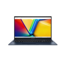 Ноутбук/ ASUS X1504VA-BQ346 15.6"(1920x1080 (матовый) IPS)/Intel Core i7 1355U(1.7Ghz)/16384Mb/512PCISSDGb/noDVD/Int:Intel Iris Xe Graphics/Cam/BT/WiFi/42WHr/war 1y/1.7kg/Quiet Blue/DOS