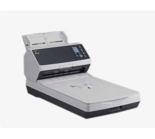 Сканер Ricoh scanner fi-8270 Сканер уровня рабочей группы, 70 стр/мин, 140 изобр/мин, А4, двустороннее устройство АПД и планшетный блок, USB 3.2, светодиодная подсветка.