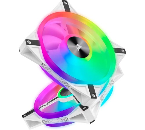 Кулер для корпуса/ Case Cooler Corsair iCUE QL140 RGB 140mm (140x140x25mm, 4-pin PWM, RGB, 50.2CFM, 26dBA, 1250RPM, White, 2pcs) Кулер для корпуса/ Case Cooler Corsair iCUE QL140 RGB 140mm (140x140x25mm, 4-pin PWM, RGB, 50.2CFM, 26dBA, 1250RPM, White, 2pcs)