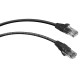 Патч-корд Cabeus PC-UTP-RJ45-Cat.5e-2m-BK Патч-корд U/UTP, категория 5е, 2xRJ45/8p8c, неэкранированный, черный, PVC, 2м