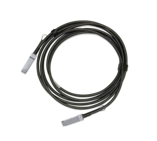 Кабель медный пассивный, QSFP+/ Mellanox® Passive Copper cable, IB EDR, up to 100Gb/s, QSFP28, 2.5m, Black, 26AWG
