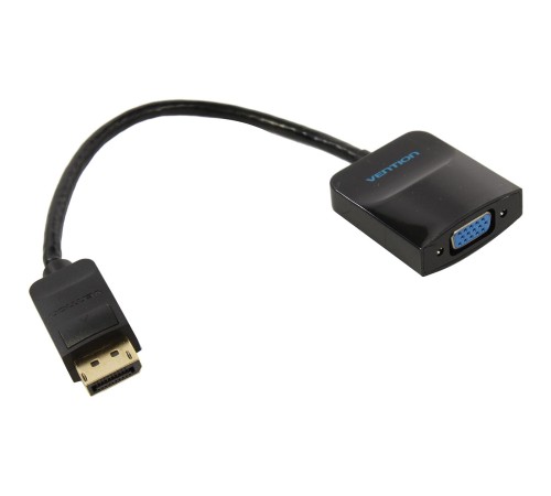 Адаптер-переходник Vention DisplayPort 20M > VGA 15F Адаптер-переходник Vention DisplayPort 20M > VGA 15F