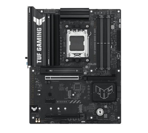 Материнская плата ASUS TUF GAMING B850M-E WIFI, AM5, B850, 4*DDR5, 4*SATA, 3*M.2, 4*USB 3.2, 3*USB 2.0, Type-C, 3*PCIx16, 1*PCIx1, DP+HDMI, mATX; 90MB1LS0-M0EAY0