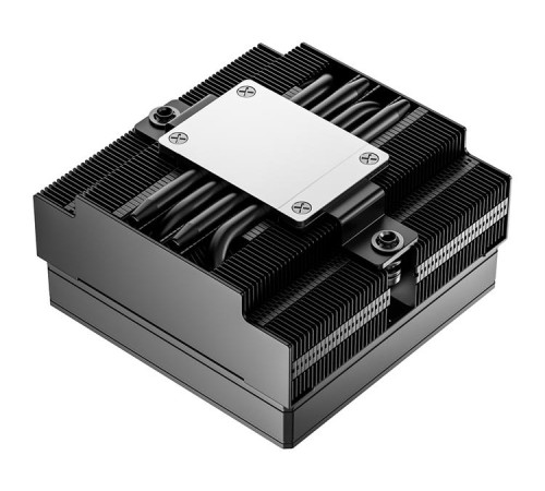 Кулер для процессора ID-COOLING IS-53-XT BLACK LGA1851/1700/1200/115X/AM5/AM4 низкопрофильный высота 53mm (24шт/кор, TDP 95W, PWM, 4 тепл.трубок + медная база, FAN 92mm, черный) BOX
