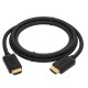 Greenconnect Кабель 4.0m HDMI версия 2.0, HDR 4:2:2, Ultra HD, 4K 60 fps 60Hz/5K*30Hz, 3D, AUDIO, 18.0 Гбит/с, 28/28 AWG, OD7.3mm, тройной экран, черный, GCR-HM411-4.0m