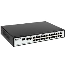 Коммутатор ORIGO Smart Managed Switch 24x100Base-TX, 1x1000Base-T, 1xCombo 1000Base-T/SFP, 19" w/brackets