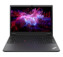 Ноутбук/ Lenovo ThinkPad P16v G2 16" WUXGA (1920 x 1200) IPS, Intel Core Ultra 7 155H, Intel Arc Graphics, 16GB DDR5, 512GB PCIe M.2 SSD, Wi-Fi 6, Wired Ethernet, 1080P FHD RGB Cam, 90Wh, Backlit Keys, Win 11 Pro, Black ( EN_kbd , 3pin cable)
