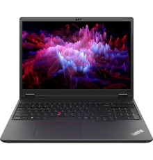 Ноутбук/ Lenovo ThinkPad P16v G2 16" WUXGA (1920 x 1200) IPS, Intel Core Ultra 7 155H, Intel Arc Graphics, 16GB DDR5, 512GB PCIe M.2 SSD, Wi-Fi 6, Wired Ethernet, 1080P FHD RGB Cam, 90Wh, Backlit Keys, Win 11 Pro, Black ( EN_kbd , 3pin cable)