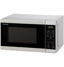 Микроволновая печь Sharp/ 20 л, 800 Вт,эмаль,серебристый, 440x258x324мм