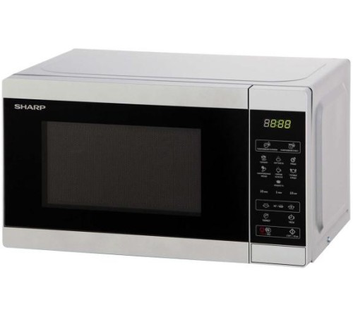 Микроволновая печь Sharp/ 20 л, 800 Вт,эмаль,серебристый, 440x258x324мм Микроволновая печь Sharp/ 20 л, 800 Вт,эмаль,серебристый, 440x258x324мм