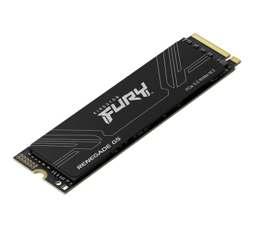 Твердотельный накопитель/ Kingston SSD Fury Renegade, 1024GB, M.2(22x80mm), NVMe, PCIe 5.0 x4, 3D TLC, R/W 14200/11000MB/s, IOPs 2 200 000/2 150 000, TBW 1000, DWPD 0.5 (60 мес)