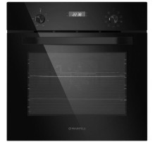 Шкаф духовой электрический MAUNFELD EOEM.589B2/ Тип: электрический 60 см, 58 л, сенсорный таймер, электронное управление, 10 функций, 1 решетка, 1 универсальный противень, 1 прихват для противня, черное стекло