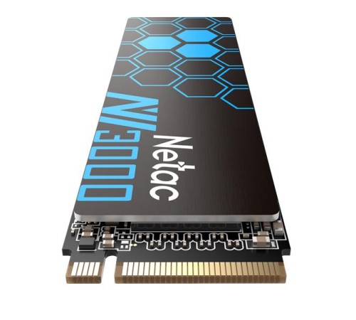 SSD накопитель Netac SSD NV3000 250GB PCIe 3 x4 M.2 2280 NVMe 3D NAND, R/W up to 3000/1400MB/s, IOPS(R4K) 160K/120K, TBW 150TB, with heat sink, 5y wty SSD накопитель Netac SSD NV3000 250GB PCIe 3 x4 M.2 2280 NVMe 3D NAND, R/W up to 3000/1400MB/s, IOPS(R4K) 160K/120K, TBW 150TB, with heat sink, 5y wty