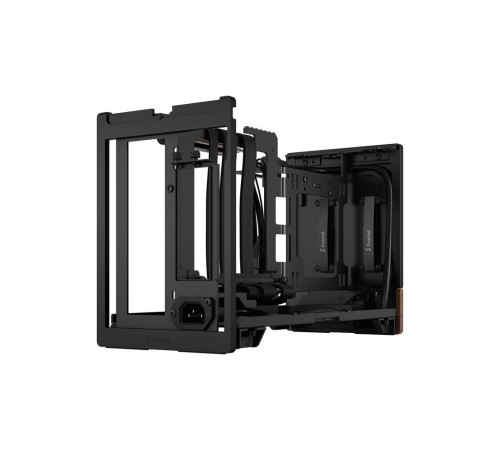 Корпус без блока питания/ Case Fractal Design Terra, Mini-Tower, no fans, 1xUSB-A 3.0 + 1xUSB 3.2 Type-C, SFX PSU Support, mITX Graphite