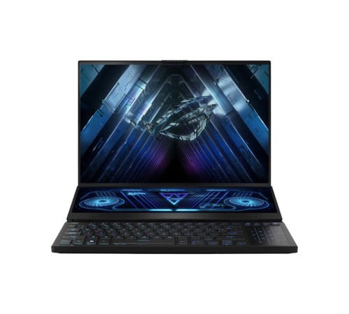 Ноутбук/ ASUS ROG Zephyrus Duo 16 GX650PY-NM083W 16"(2560x1600 miniLED (матовый, 240Hz, 3ms) )/AMD Ryzen 9 7945HX(2.5Ghz)/32768Mb/2TbPCISSDGb/noDVD/Ext:nVidia GeForce RTX4090(16384Mb)/Cam/BT/WiFi/90WHr/war 1y/2.67kg/Black/Win11Home + NumberPad; доп э Ноутбук/ ASUS ROG Zephyrus Duo 16 GX650PY-NM083W 16"(2560x1600 miniLED (матовый, 240Hz, 3ms) )/AMD Ryzen 9 7945HX(2.5Ghz)/32768Mb/2TbPCISSDGb/noDVD/Ext:nVidia GeForce RTX4090(16384Mb)/Cam/BT/WiFi/90WHr/war 1y/2.67kg/Black/Win11Home + NumberPad; доп э