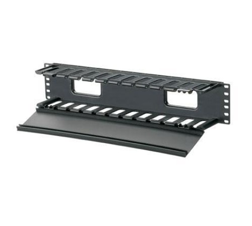 Органайзер односторонний с крышкой 89х483х94 2U/ Horizontal Cable Manager Front Only 2 RU