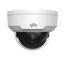 Камера Uniview Видеокамера IP купольная антивандальная, 1/2.7" 2 Мп КМОП @ 30 к/с, ИК-подсветка до 30м., 0.01 Лк @F2.0, объектив 4.0 мм, WDR, 2D/3D DNR, Ultra 265, H.265, H.264, MJPEG, 2 потока, детекция дви
