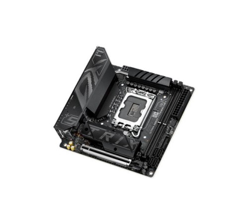 Материнская плата ASUS ROG STRIX B860-I GAMING WIFI, LGA1851, B860, 2*DDR5, 4*SATA, 2*M.2, 6*USB 3.2, Type-C, 1*PCIx16, DP+HDMI, mITX; 90MB1JB0-M0EAY0