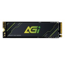 Твердотельный накопитель/ AGI SSD AI218, 512GB, M.2(22x80mm), NVMe, PCIe 3.0 x4, 3D TLC, R/W 3050/2200MB/s, IOPs 183000/306000, TBW 300, DWPD 0.5 (36 мес.)