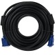 Кабель/ Кабель монитор-SVGA card (15M-15M) 15м 2 фильтра VCOM <VVG6448-15M>
